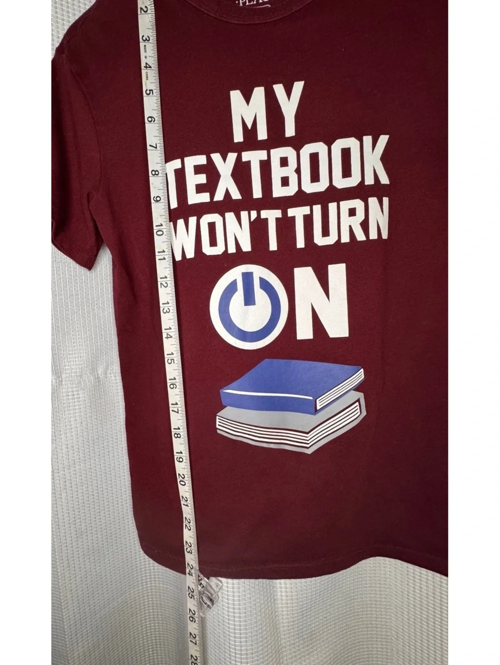 The Children's Place XL Burgundy Graphic T-Shirt 